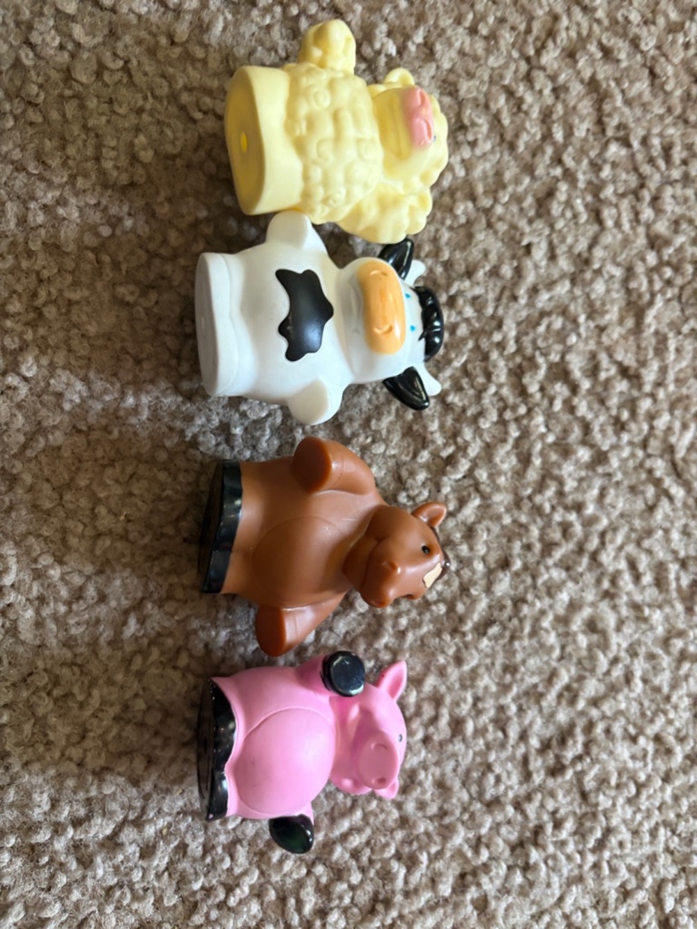 Tomy Ertl John Deere Animal Replacement Figures Horse Pig Sheep Cow Toys